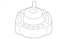 Тарелка опоры 95834301700 PORSCHE