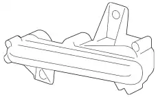 Габаритный огонь 98763109703 PORSCHE