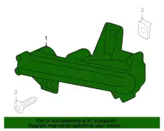 Габаритный огонь 98763109703 PORSCHE
