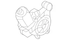 Эл.двигатель стеклоподъёмника 5Q0959801B PORSCHE
