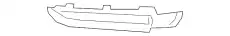Grille Black mat 9Y0807676OK1 PORSCHE