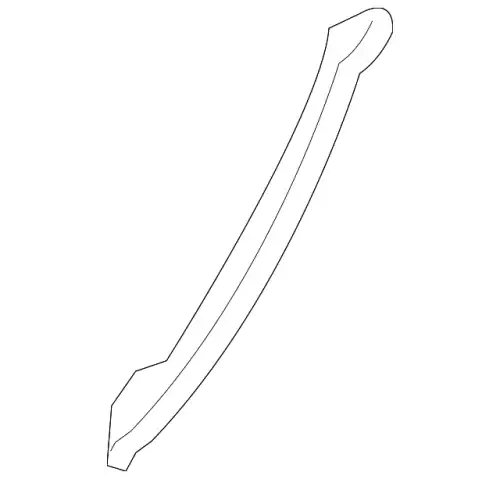 982854945 Retaining strip PORSCHE