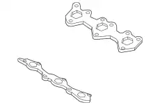 Прокладка коллектора PORSCHE 9P1251261