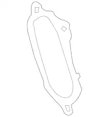 Прокладка коллектора PORSCHE 99611010371