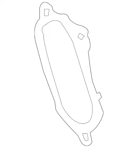 Прокладка коллектора PORSCHE 99611010371
