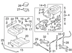 Уплотнительное кольцо 8K0131357 PORSCHE