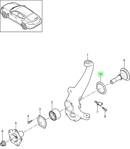 298407475 Protective ring PORSCHE
