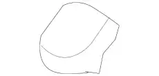 Кожух 95B857161 PORSCHE