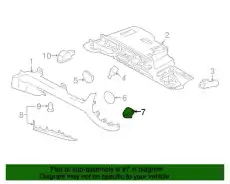 Кожух 95B857161 PORSCHE