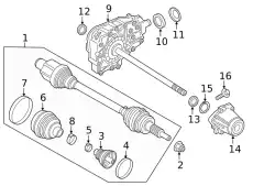 Хомут N10784501 PORSCHE