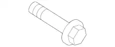 N91154201 Multiple-tooth screw PORSCHE