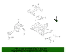 N91154201 Multiple-tooth screw PORSCHE