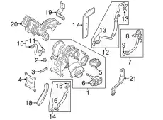 Уплотнительное кольцо WHT006124 PORSCHE