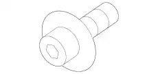 HEXAGON SOCKET HEAD BOLT N90993603 PORSCHE