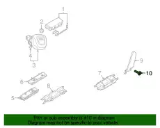 Винт со скр.цил.гол.,внут.TORX N10406505 PORSCHE