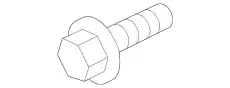 N91197601 TORX SCREW PORSCHE