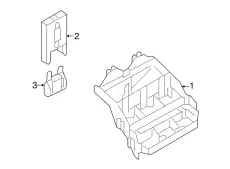 Предохранитель, ножевой 19/2x5 N01713112 PORSCHE