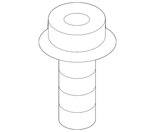 Винт с бурт.,цил.гол,внут.TORX N91168702 PORSCHE