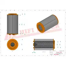 Фильтр воздушный HIFI SA17256