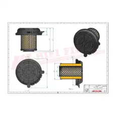 Фильтр воздушный HIFI SA 5133