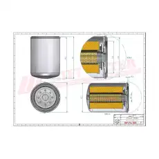 Фильтр масляный HIFI SO 7024
