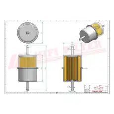 Топливный фильтр HIFI SN 70232