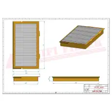 Салонный фильтр HIFI SC 60048