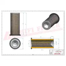 Фильтр воздушный HIFI SA 10440