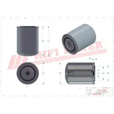 Фильтр масляный HIFI SO 11033
