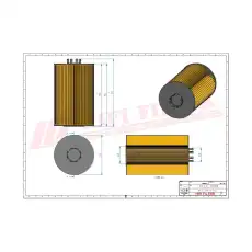 Фильтр масляный HIFI SO7055