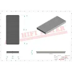 Салонный фильтр HIFI SC 50007 CA