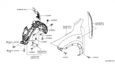Крыло NISSAN F31003YMMA