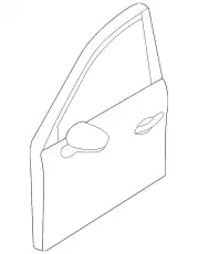 Дверь передняя левая MAZDA CX-5 2011-2015 KDY3-59-02XC