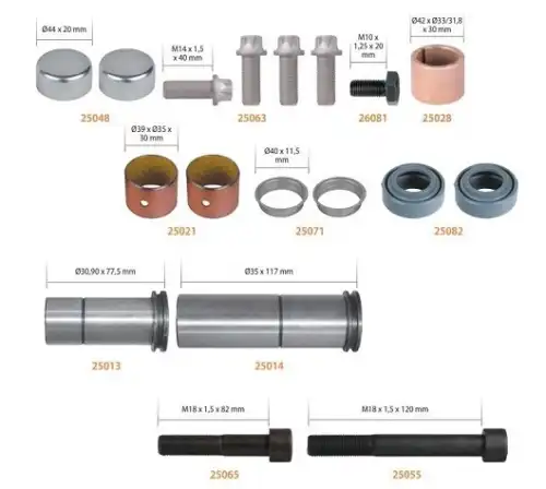 РМК суппорта MERITOR (ELSA225) направляющие 20-2581 FREENCO