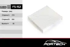 Салонный фильтр FORTECH FS152