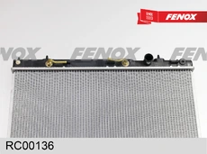 Радиатор системы охлаждения двигателя FENOX RC00136