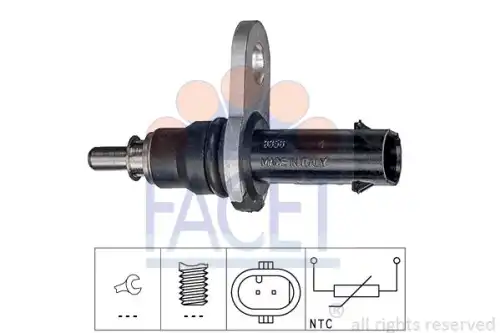 Датчик температуры автомобильный FACET 7.3356