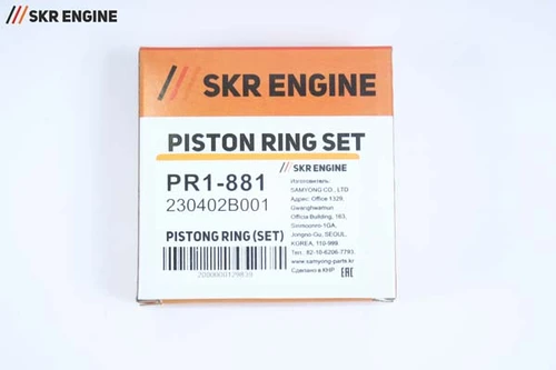 Кольца поршневые SKR ENGINE PR1-881