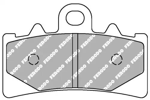 Тормозные колодки дисковые FERODO FDB2266EF