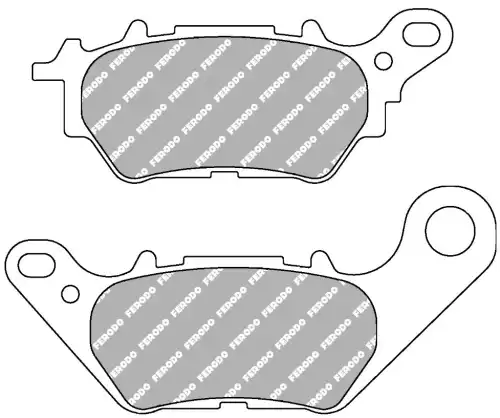 Тормозные колодки FDB2283EF FERODO