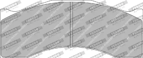 Тормозные колодки дисковые FERODO FRP3080R