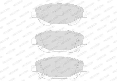 Тормозные колодки дисковые FERODO FDB4824