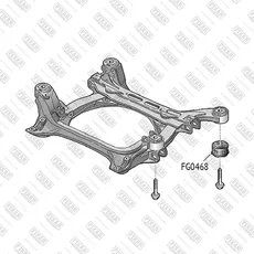сайлентблок подрамника!\ Audi Q7 06> FG0468 FIXAR