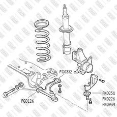 Шаровая опора FIXAR FK0934
