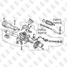 Рулевой наконечник FIXAR FS0957L