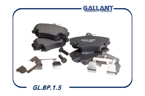 Тормозные колодки дисковые GALLANT GL.BP.1.5