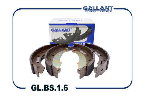 Тормозные колодки барабанные GALLANT GL.BS.1.6