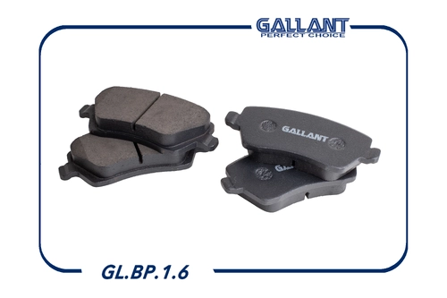 Тормозные колодки дисковые GALLANT GL.BP.1.6