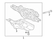 Рулевой механизм 4M0501055AA VAG