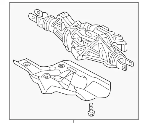 Рулевой механизм 4M0501055AA VAG